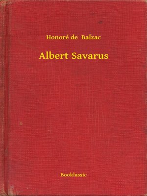 cover image of Albert Savarus